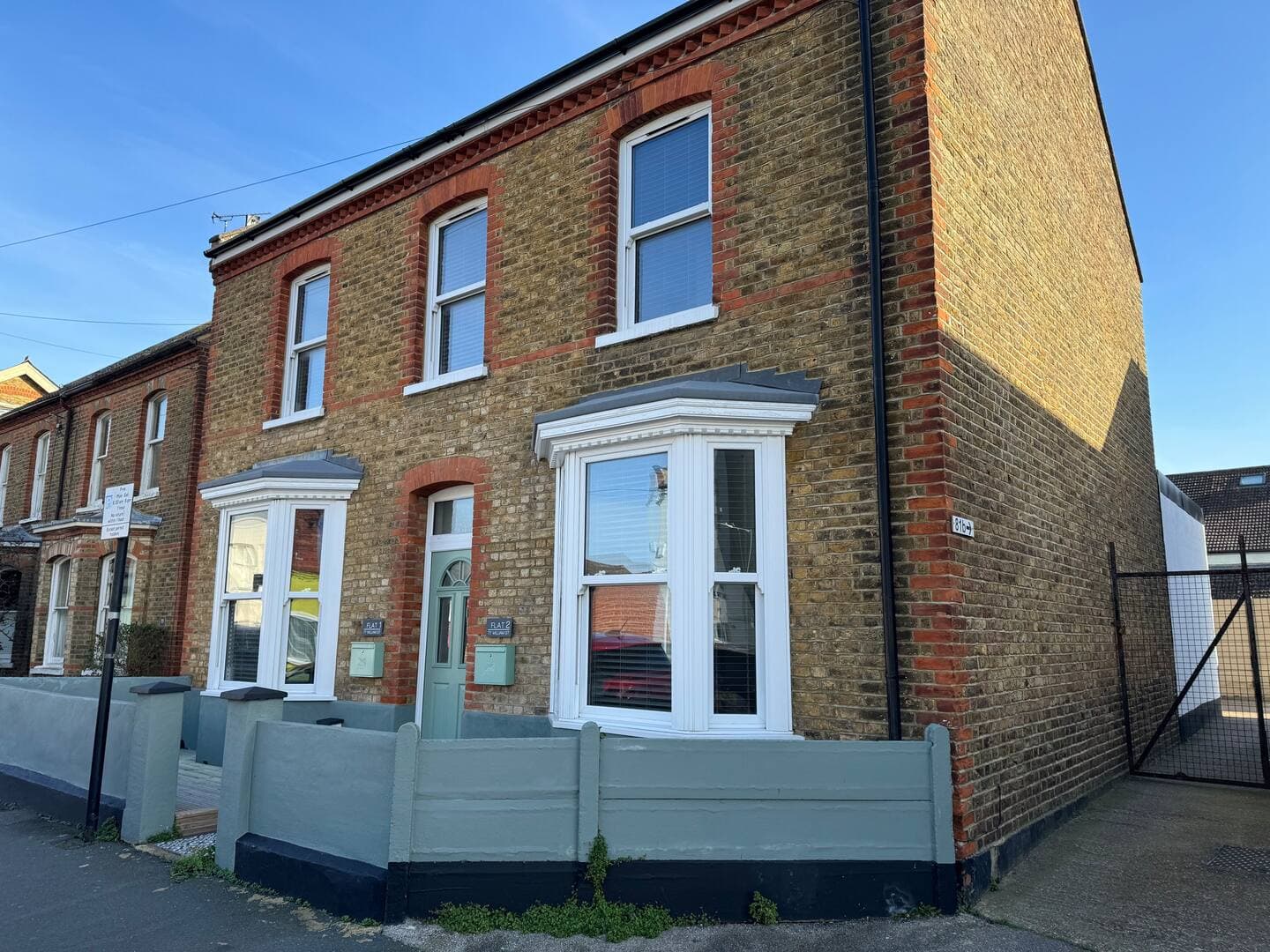 Brick-fronted Herne Bay retreat with a bay window